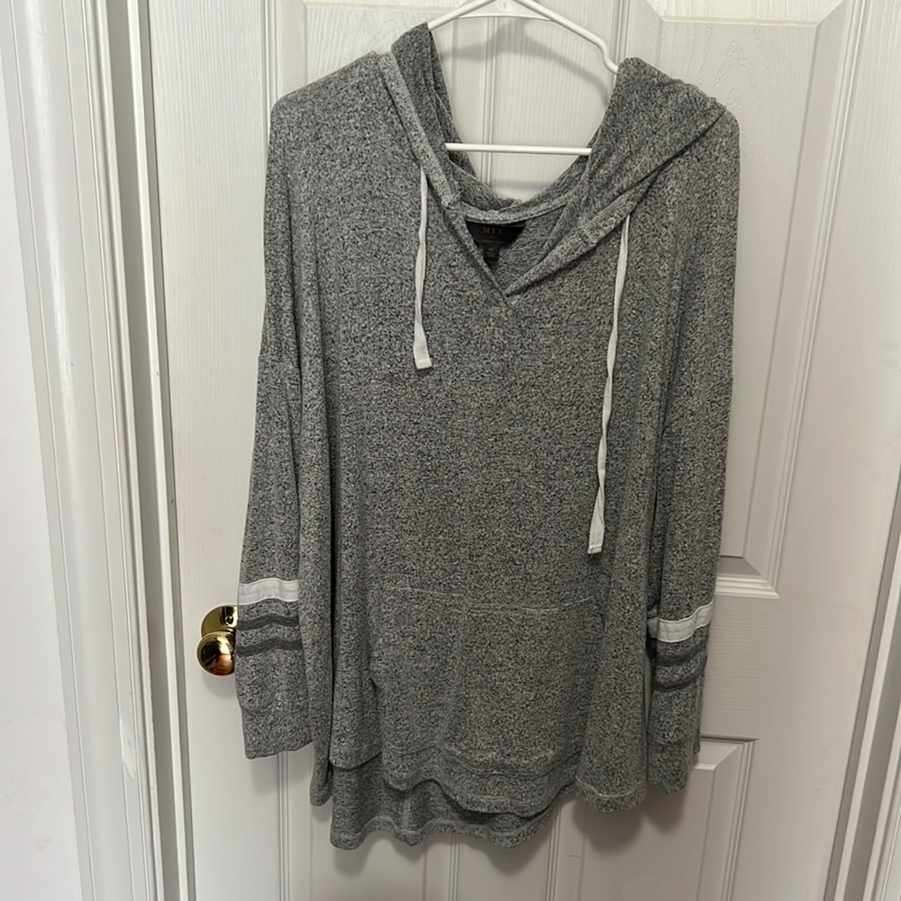 Gray hoodie